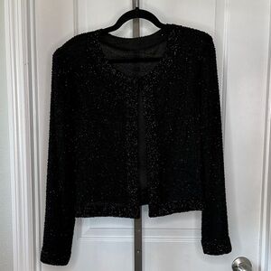 Vintage Fully Beaded Top/Blazer